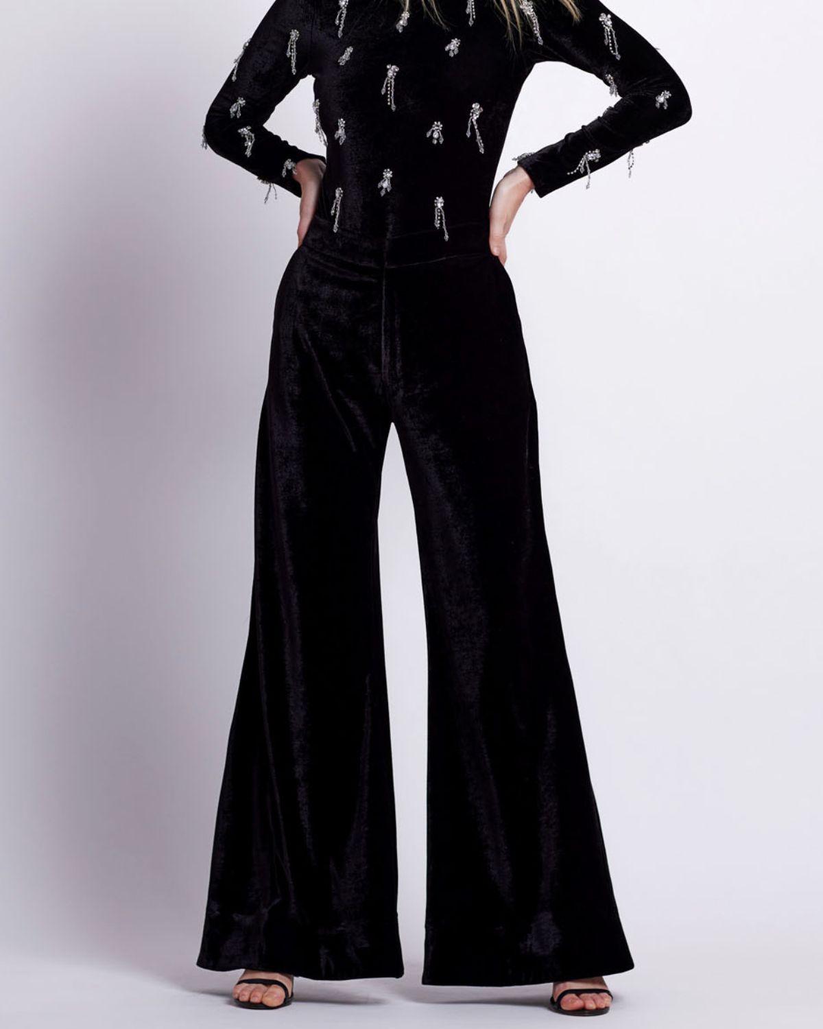 Hand-Beaded & Wide Leg