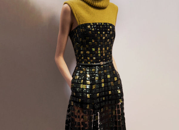 Sequin Embroidered