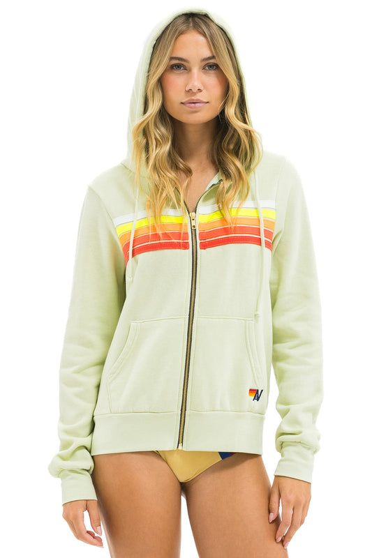 5 Stripe - Zip Hoodie