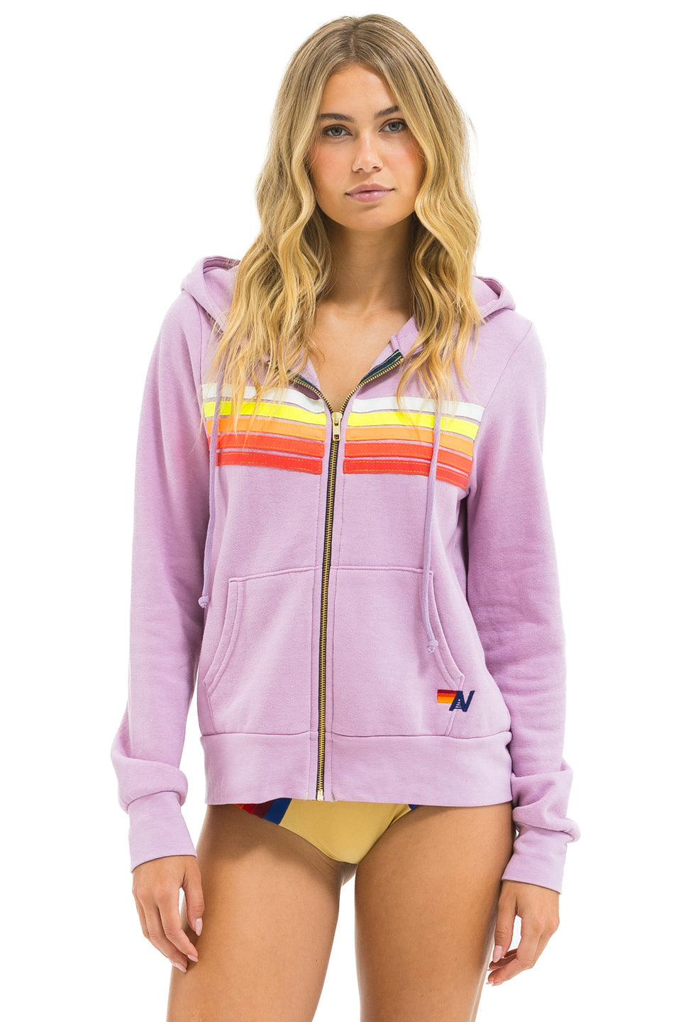 5 Stripe - Zip Hoodie