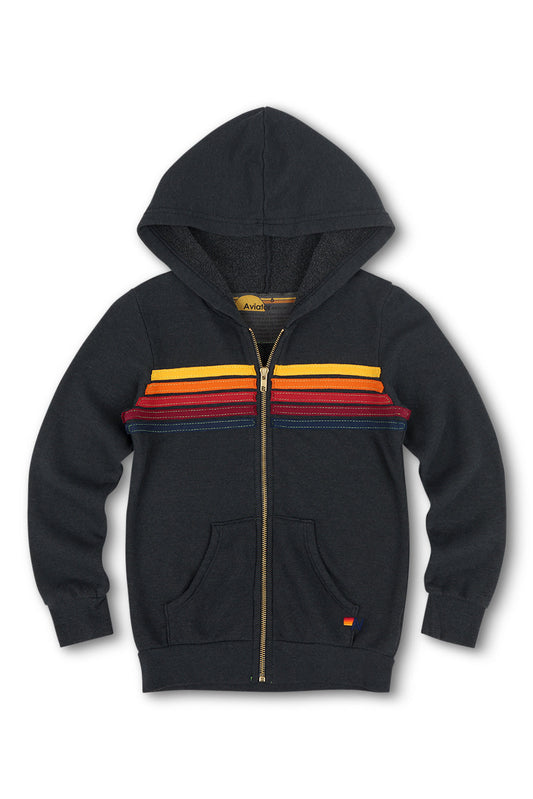 5 Stripe - Kids Zip Hoodie