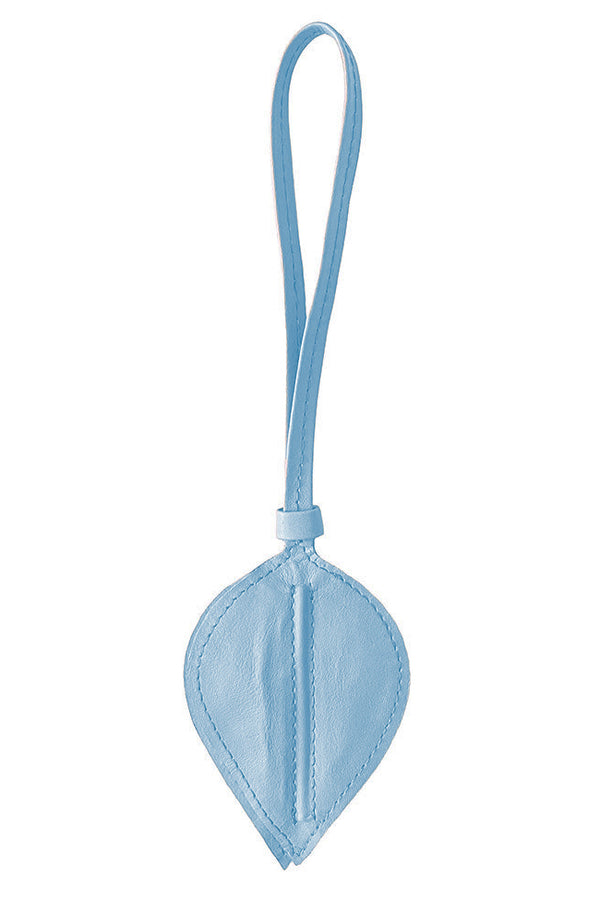 Leather Leaf Charm