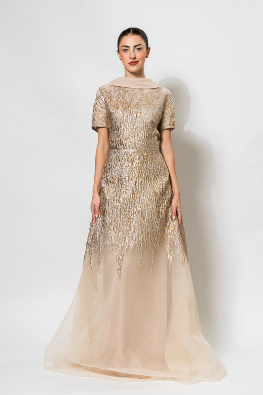 Metallic Organza