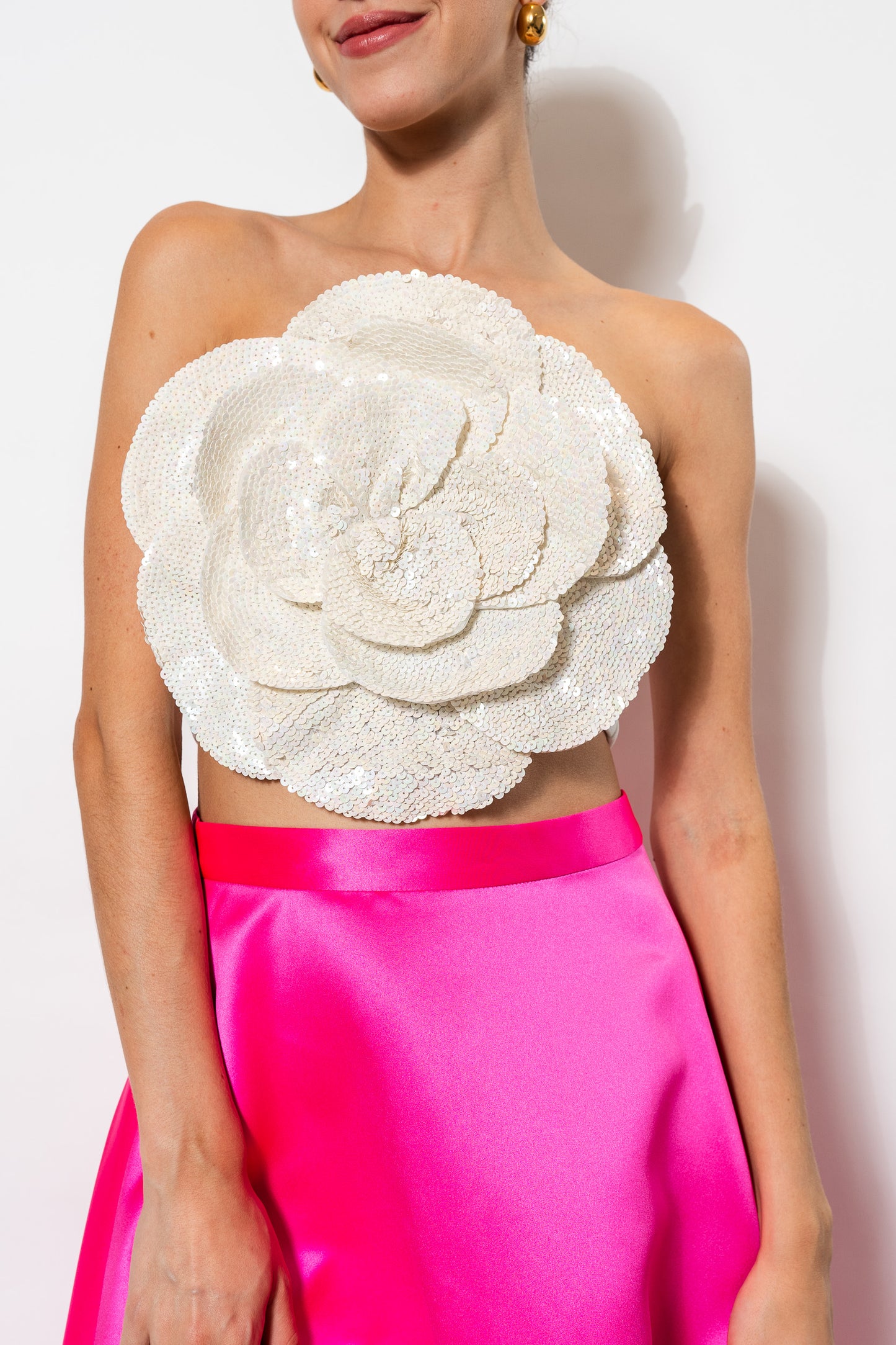 Sequin Flower & Livia Skirt