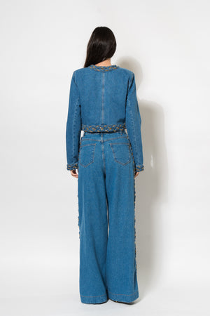 Braided Jacket & Jeans