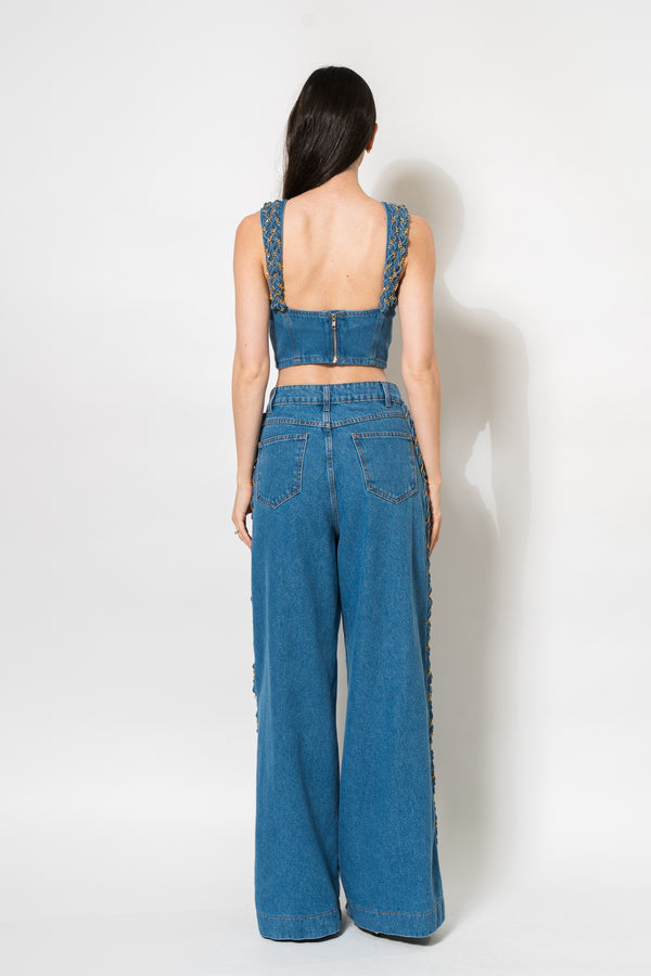 Braided Top & Jeans