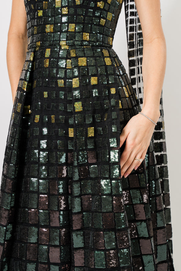 Sequin Embroidered