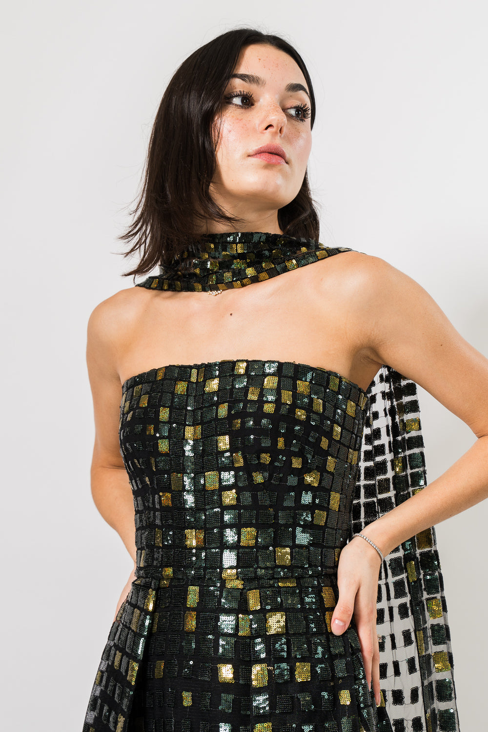 Sequin Embroidered