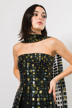 Sequin Embroidered