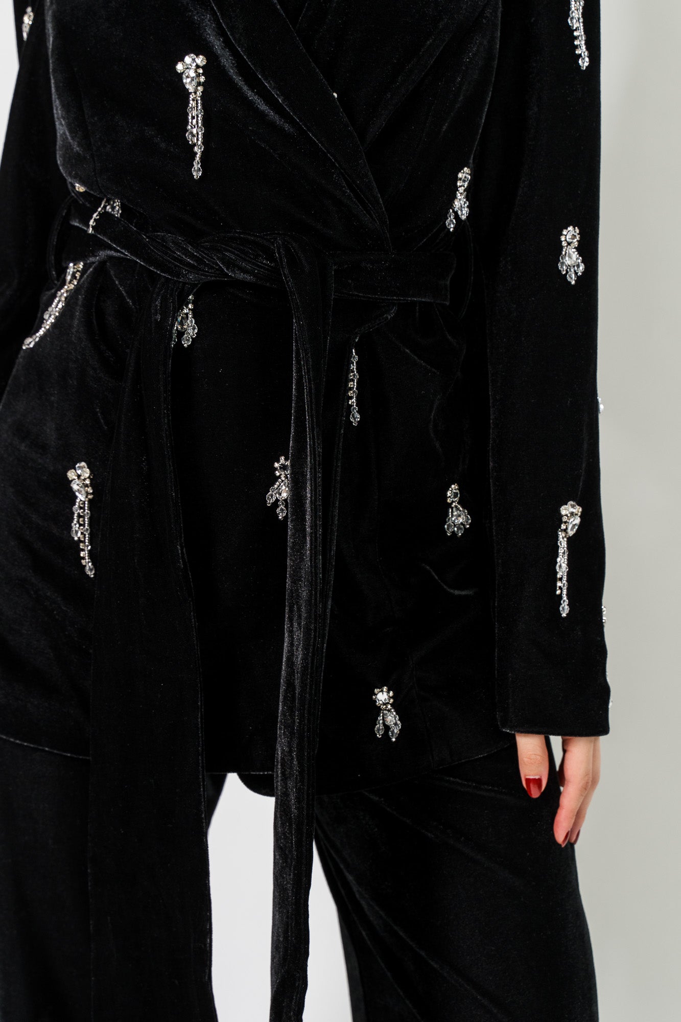 Hand-Beaded & Wide Leg