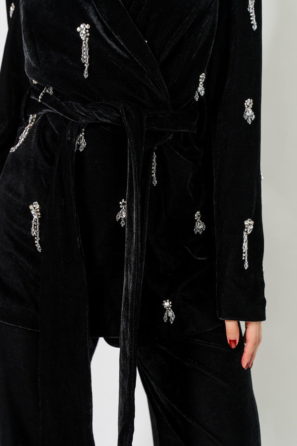 Hand-Beaded & Wide Leg