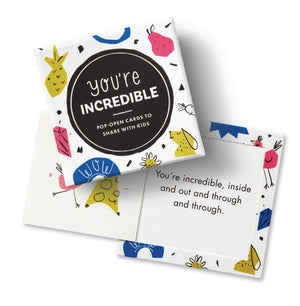 ThoughtFulls For Kids Pop-Open Cards – You´re Increidible