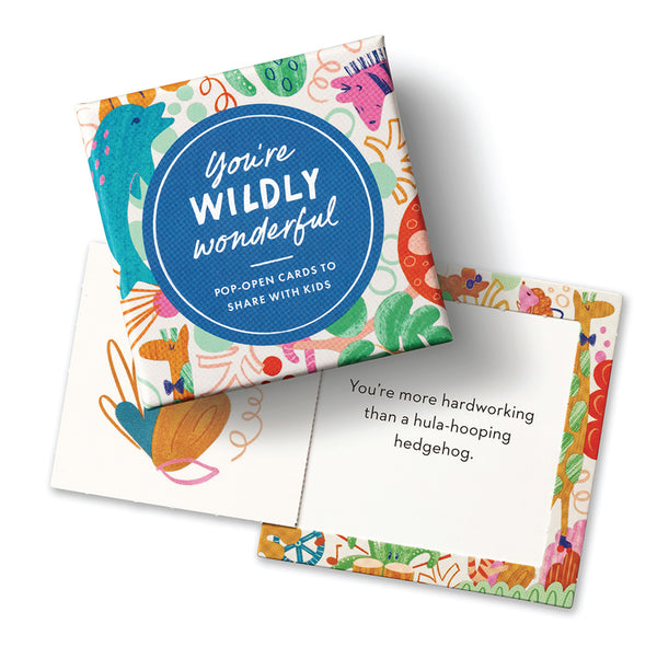 ThoughtFulls For Kids Pop-Open Cards – You´re Wildly Wonderful