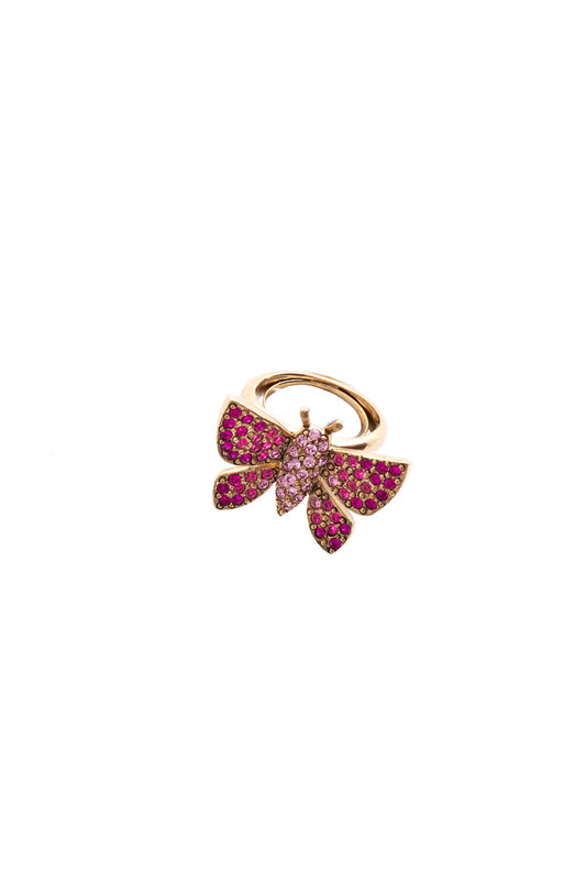 Pave Butterfly Ring