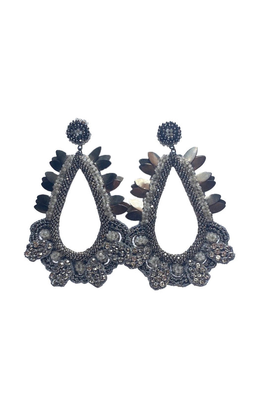 Gunmetal Earrings